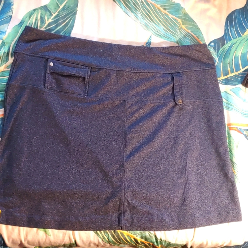 Blue/grey Lole stretch skirt XL